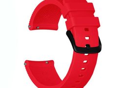 Curea ceas Smartwatch Samsung Galaxy Watch 4, Watch 4 Classic, Gear S2, iUni 20 mm Silicon Red