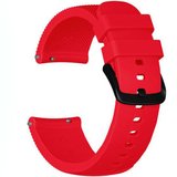 Curea ceas Smartwatch Samsung Galaxy Watch 4, Watch 4 Classic, Gear S2, iUni 20 mm Silicon Red